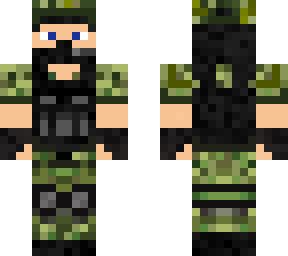 military army soldier sniper warrior | Minecraft Skins