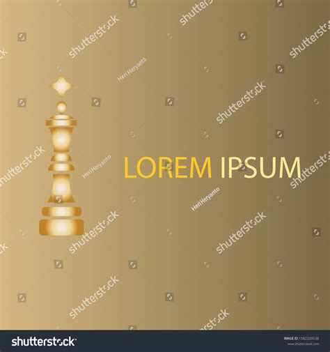 Chess Game Logo Vector Chess Match Stock Vector (Royalty Free ...