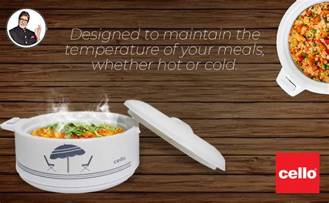 Amazon Cello Chef Deluxe Insulated Hot Pot Casserole Warmer
