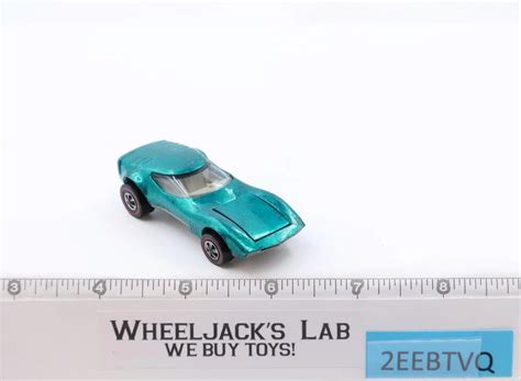 Torero Aqua Hot Wheels 1968 1969 Mattel Vintage Redline RL White