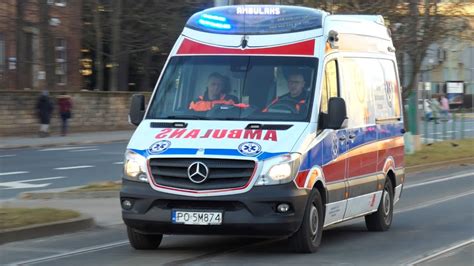 Ambulans P Na Sygnale Karetka Mercedes Benz Sprinter Ii Fl Auto