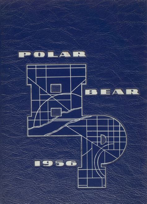 1956 yearbook from Highland Park High School from Highland park, Michigan