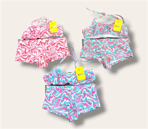 Bikini Con Short Lycra Ailin Art Talles Del Al Casa Andy