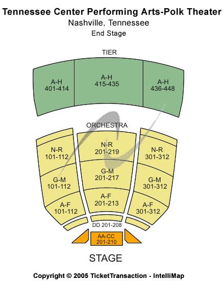 Polk Theatre Seating Chart - Ponasa