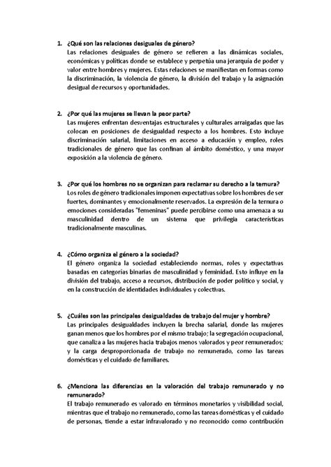 Prueba sobre los primeros temas de la clase - ¿Qué son las relaciones