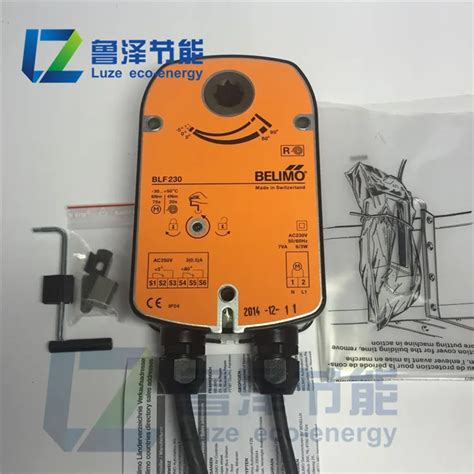 BELIMO BLF230 및 Boli 화재 배기 밸브 액추에이터 봄 리셋 스위치 6/4Nm|switch switch|switch ...