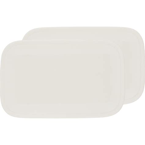 Набор тарелок Gipfel сервировочных Blanche 23х15 см 52670 - выгодная ...