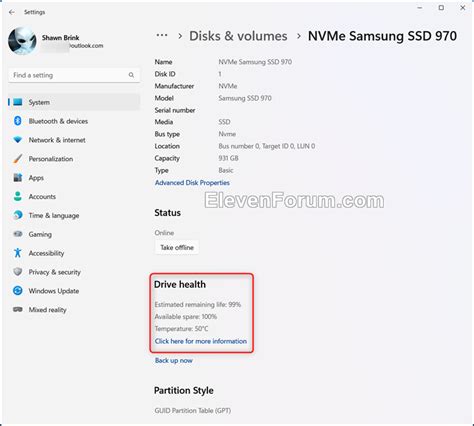 Check Drive Health and SMART Status in Windows 11 | Windows 11 Forum