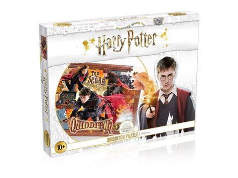 Harry Potter Jigsaw Puzzle Quidditch Pieces Winning Moves