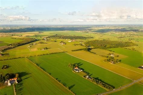 Premium Photo Aerial View Of Scania County Province