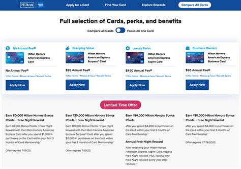 AmEx Hilton 系列信用卡可Churn链接 (No Lifetime Language (NLL))【2025.8 更新】 - 美国信用卡指南