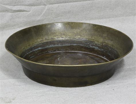 Контора К - Старинный латунный таз, артикул ТЗ-5790