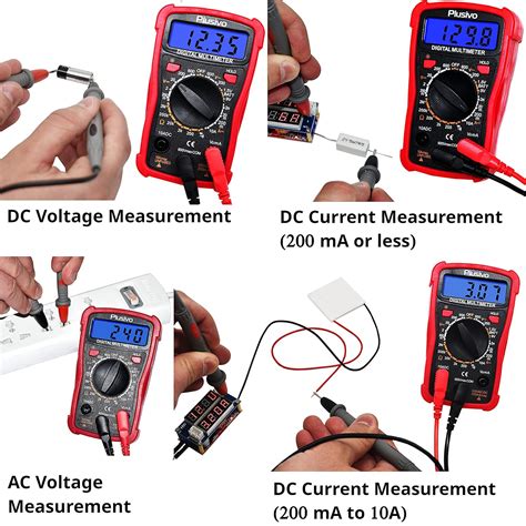 Buy Digital Multimeter Dc Ac Voltmeter Ohm Volt Multi Tester For