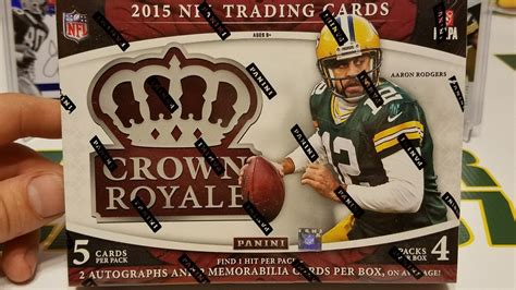 Panini Crown Royale Football Hobby Box Hits Per Box Nice One