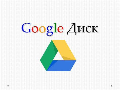 Google Диск Что такое Google Диск