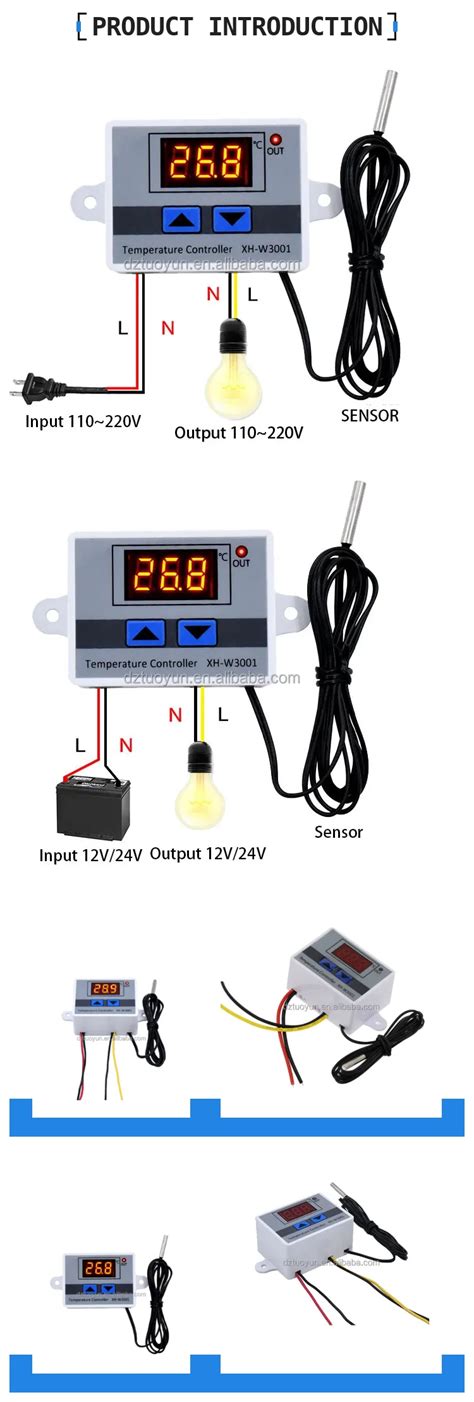 Tuoyun Promotion Thermostat Xh W Oem W Temperature Controller