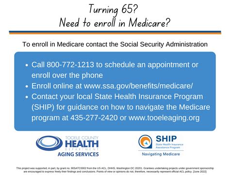 Enroll in Medicare | Tooele County Health Department
