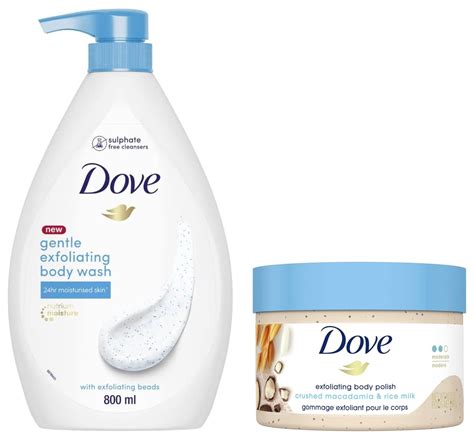 Buy Dove Exfoliating Body Polish| Body Scrub |Sulphate Free|298gm ...