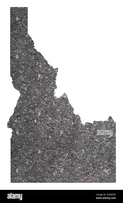 Symbol Map Of The State Idaho United States Of America Showing The