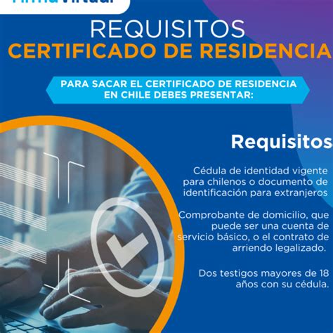 Certificado de Residencia en Línea Pasos y Requisitos