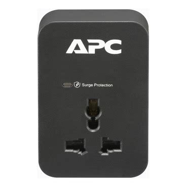 PME1WB-MS - APC SurgeArrest Essential Surge Protector, 1x Universal ...