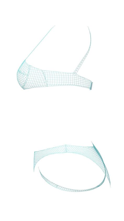 Lingerie Range Marvelous Designer D Model Cgtrader