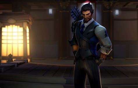 Download Hanzo The Master Archer From Overwatch Unleashes His