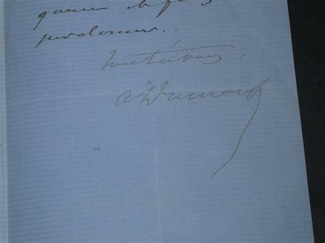 Alexandre DUMAS fils Lettre autographe signée à Joseph Primoli 3