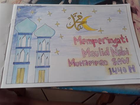 Detail Gambar Mewarnai Anak Tema Maulid Nabi Muhammad Koleksi Nomer 13