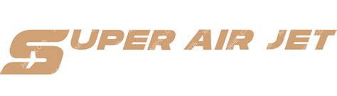 Super Air Jet logo (updated 2025) - Airhex