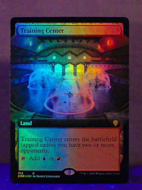 Foil Training Center Extend Art From Commander Legends Mtg Proxy