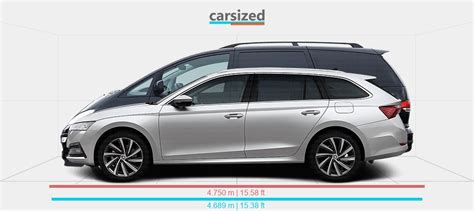 Dimensions Skoda Octavia 2019 Present Vs Toyota Previa 2000 2005