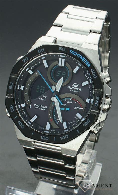 Zegarek M Ski Casio Edifice Racing Multicolor Solar Ecb Db Aef