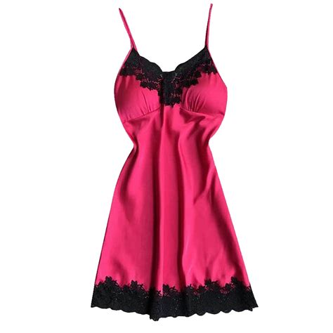 Aloohaidyvio Nightgowns Clearance Women Sexy Lace Lingerie Nightwear Underwear Robe Sleepwear