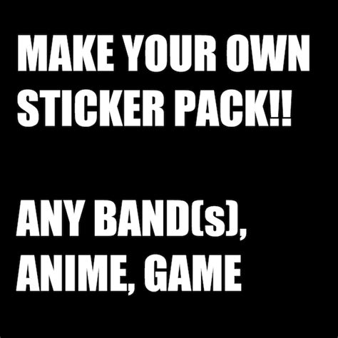 Anime Sticker Pack Etsy