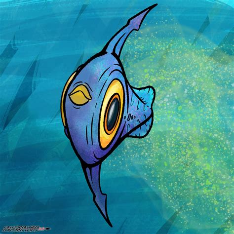 Subnautica Peeper — Spaceshiplewis