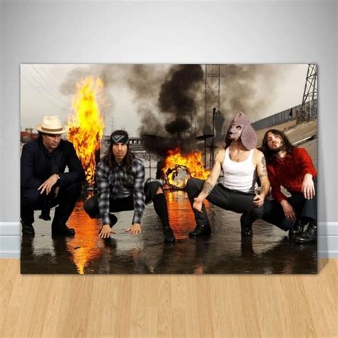Placa Decorativa Red Hot Chili Peppers X Cm J Elo