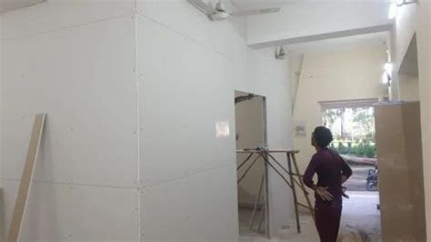 Gypsum Board Partition Work 12 Mm At Rs 80 Sq Ft In Chandigarh ID