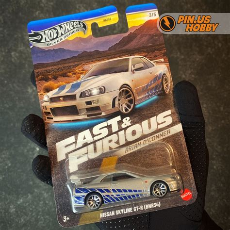 Hot Wheels Nissan Skyline Gt R Bnr Gtr Gt R R Fast And Furious Brian O Conner Not Bcnr R