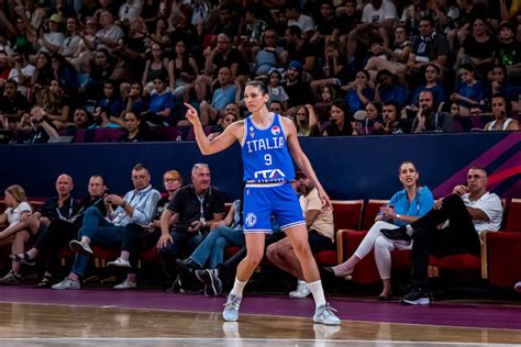 LIVE Italia Belgio 39 43 Europei Basket Femminile 2023 In DIRETTA