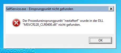 Datei Msvcp Dll Fehlt Windows Faq