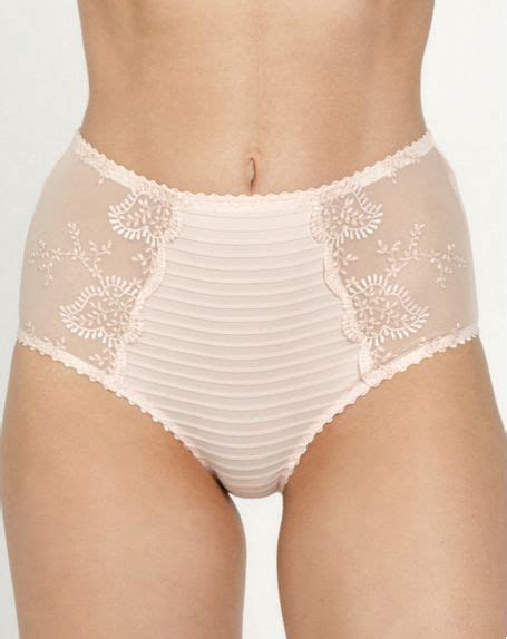 High Waist Knicker Louisa Bracq Elise Nude Rose