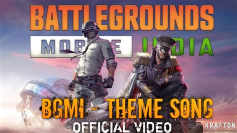 Bgmi Official Theme Song Video Battleground Mobile India Bgmi