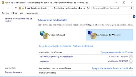 Qu Es El Administrador De Credenciales C Mo Guardar Las Credenciales