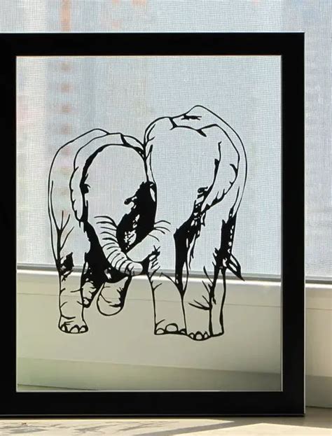 silhouette paper cut art art kaleidoscope