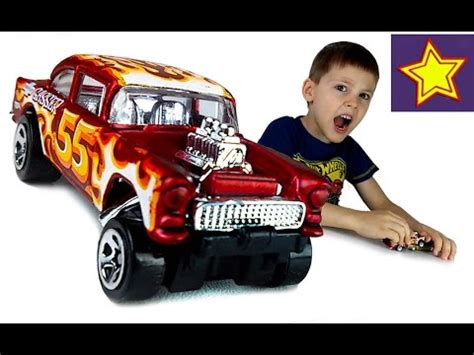 Машинки Hot Wheels на треке Распаковка игрушки Hot Wheels toys unboxing YouTube