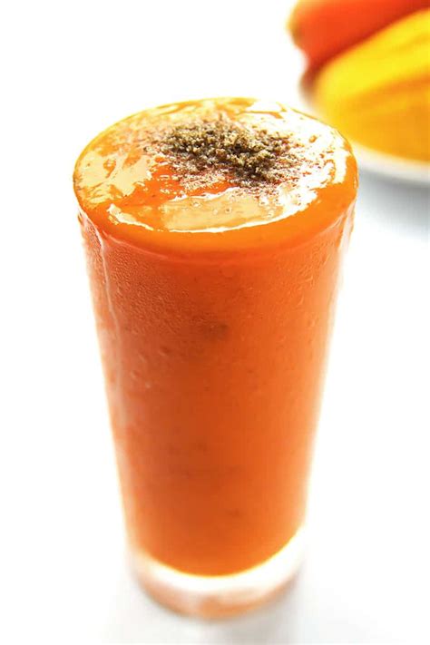 Simple Tropical Carrot Smoothie (vegan + paleo) - Leelalicious