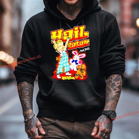 Hail Satan Fuck Yeah New Shirt Hersmiles