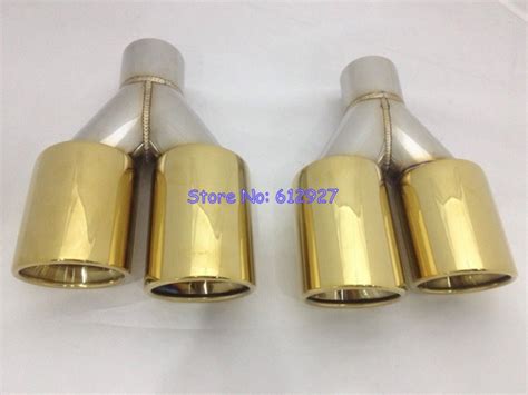 Popular Dual Exhaust Tips-Buy Cheap Dual Exhaust Tips lots from China ...