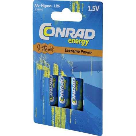 Batteri Aa R Alkaliskt Conrad Energy Extreme Power Elgiganten